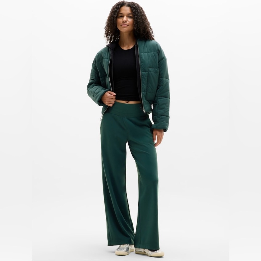 NWOT Athleta Venice Wide Leg Pine Pant Size Medium - Picture 3 of 8